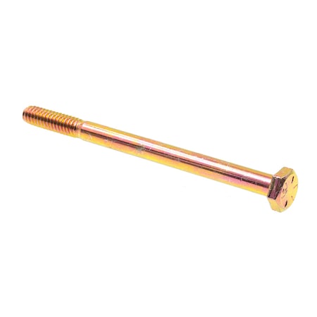 Prime-Line Hex Head Cap Screw, Grade 8 1/4in-20 X 3-1/2in Grade 8 Yellow Zinc Plated Steel 10PK 9104820